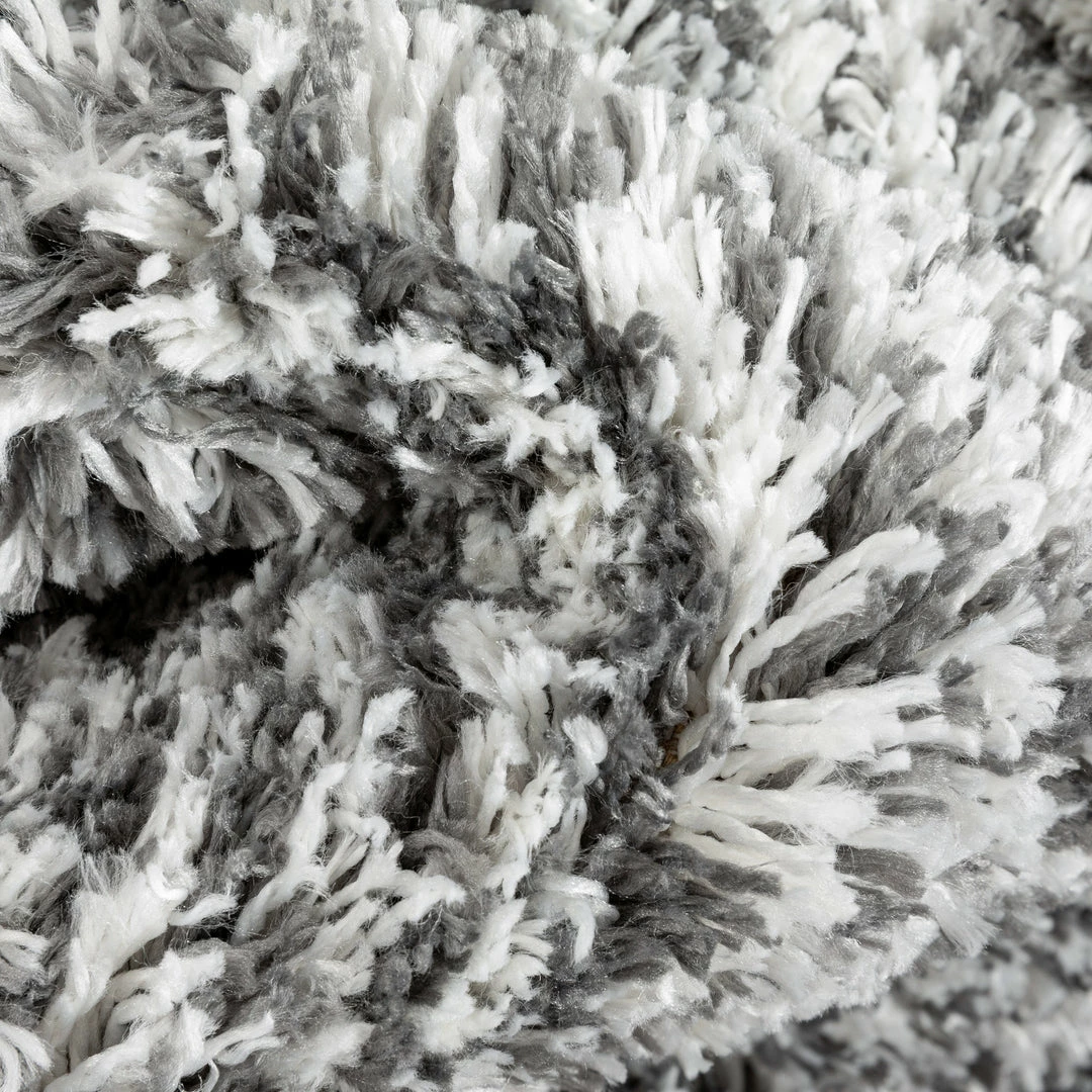 Well Woven Aviero Moroccan Lattice Trellis Grey Thick & Soft Shag Rug 6 Well Woven Aviero Moroccan Lattice Trellis Grey Thick & Soft Shag Rug