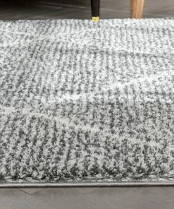 Well Woven Aviero Moroccan Lattice Trellis Grey Thick & Soft Shag Rug 17 Well Woven Aviero Moroccan Lattice Trellis Grey Thick & Soft Shag Rug