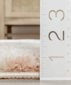 Well Woven Lagos Tribal Diamond Pattern Blush Thick & Soft Shag Rug 12 Well Woven Lagos Tribal Diamond Pattern Blush Thick & Soft Shag Rug