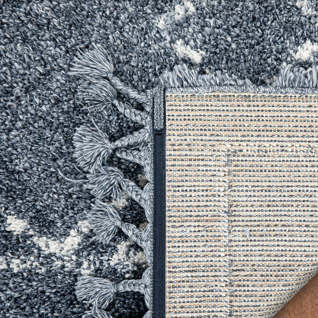 Well Woven Global Verdant Tribal Diamond Pattern Blue Super Soft And Thick Shag Rug 7 Well Woven Global Verdant Tribal Diamond Pattern Blue Super Soft And Thick Shag Rug