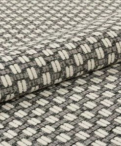 Well Woven Azuki Contemporary Tribal Border Beige Kilim-Style 5'3