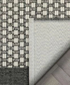 Well Woven Azuki Contemporary Tribal Border Beige Kilim-Style 5'3