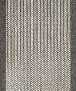 Well Woven Azuki Contemporary Tribal Border Beige Kilim-Style 5'3" X 7'3" Rug