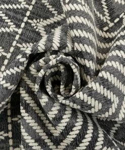 Well Woven Kapa Contemporary Geometric Chevron Stripes Grey Kilim-Style 5'3