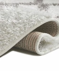 Well Woven Miraculous White Modern Shag Rug