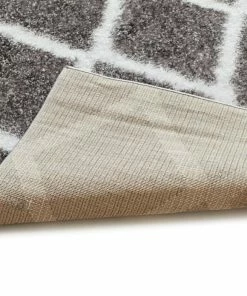 Well Woven Miraculous Grey Modern Shag Rug Geometric