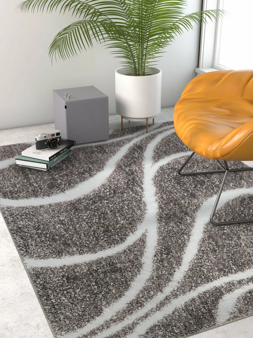 Well Woven Appreciation Grey Modern Shag Rug 6 Well Woven Appreciation Grey Modern Shag Rug