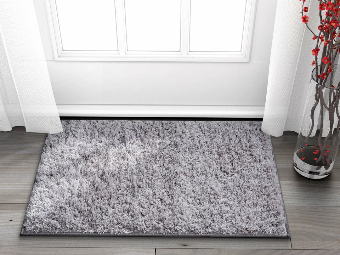 Well Woven Serenity Grey Modern Solid Rug Shag 5 Well Woven Serenity Grey Modern Solid Rug Shag