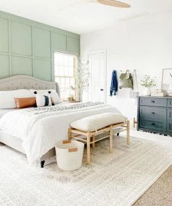 Well Woven Carina Tribal Medallion Beige Kilim-Style Rug