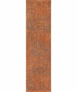 Well Woven Origins Rust Modern Vintage Oriental Rug 5'3" X 7'3" 14 Well Woven Origins Rust Modern Vintage Oriental Rug 5'3