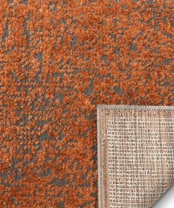 Well Woven Origins Rust Modern Vintage Oriental Rug 5'3" X 7'3" 11 Well Woven Origins Rust Modern Vintage Oriental Rug 5'3