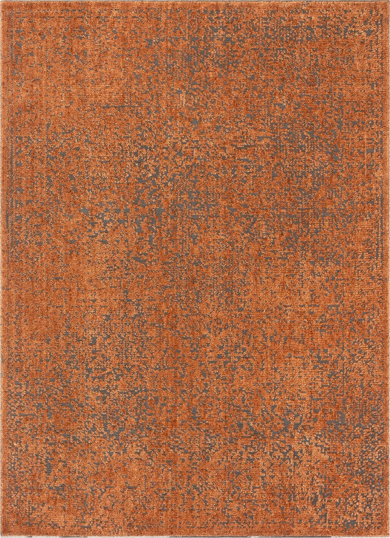 Well Woven Origins Rust Modern Vintage Oriental Rug 5'3" X 7'3" 1 Well Woven Origins Rust Modern Vintage Oriental Rug 5'3" X 7'3"