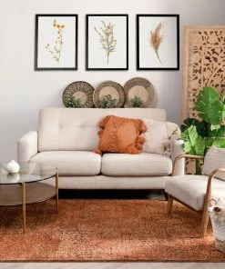 Well Woven Origins Rust Modern Vintage Oriental Rug 5'3" X 7'3" 13 Well Woven Origins Rust Modern Vintage Oriental Rug 5'3