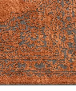 Well Woven Global Asgar Rust Modern Vintage Medallion Rug 12 Well Woven Global Asgar Rust Modern Vintage Medallion Rug