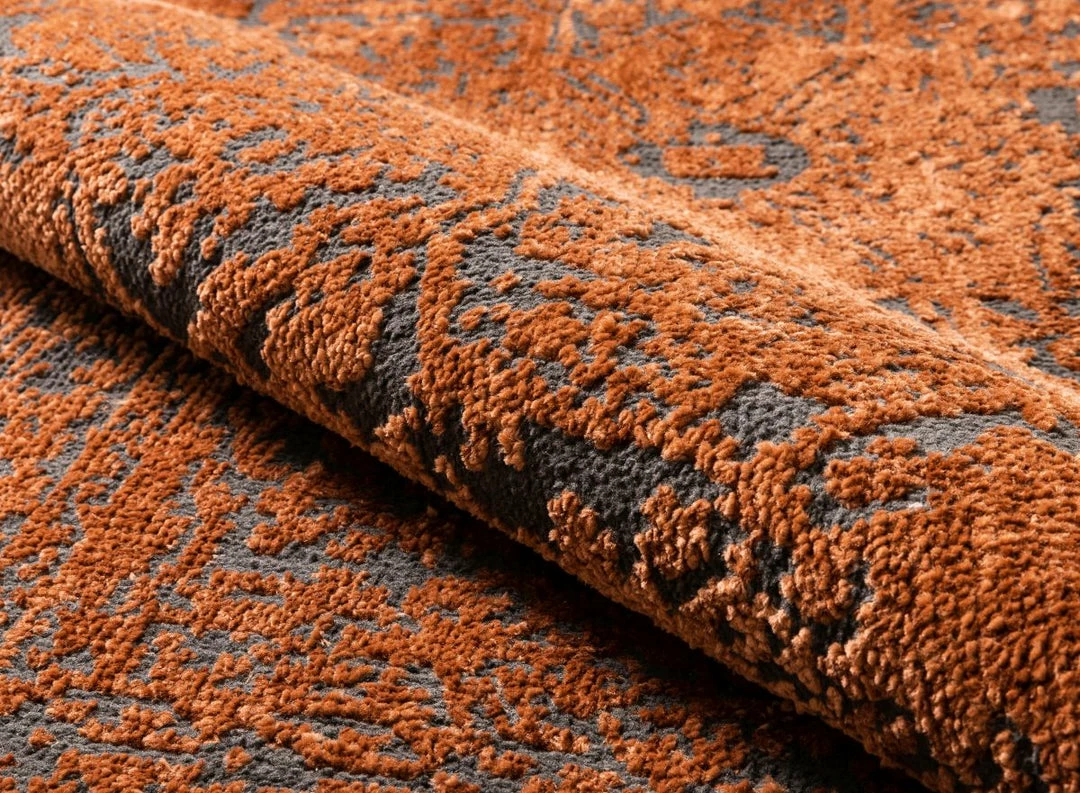 Well Woven Global Asgar Rust Modern Vintage Medallion Rug 3 Well Woven Global Asgar Rust Modern Vintage Medallion Rug