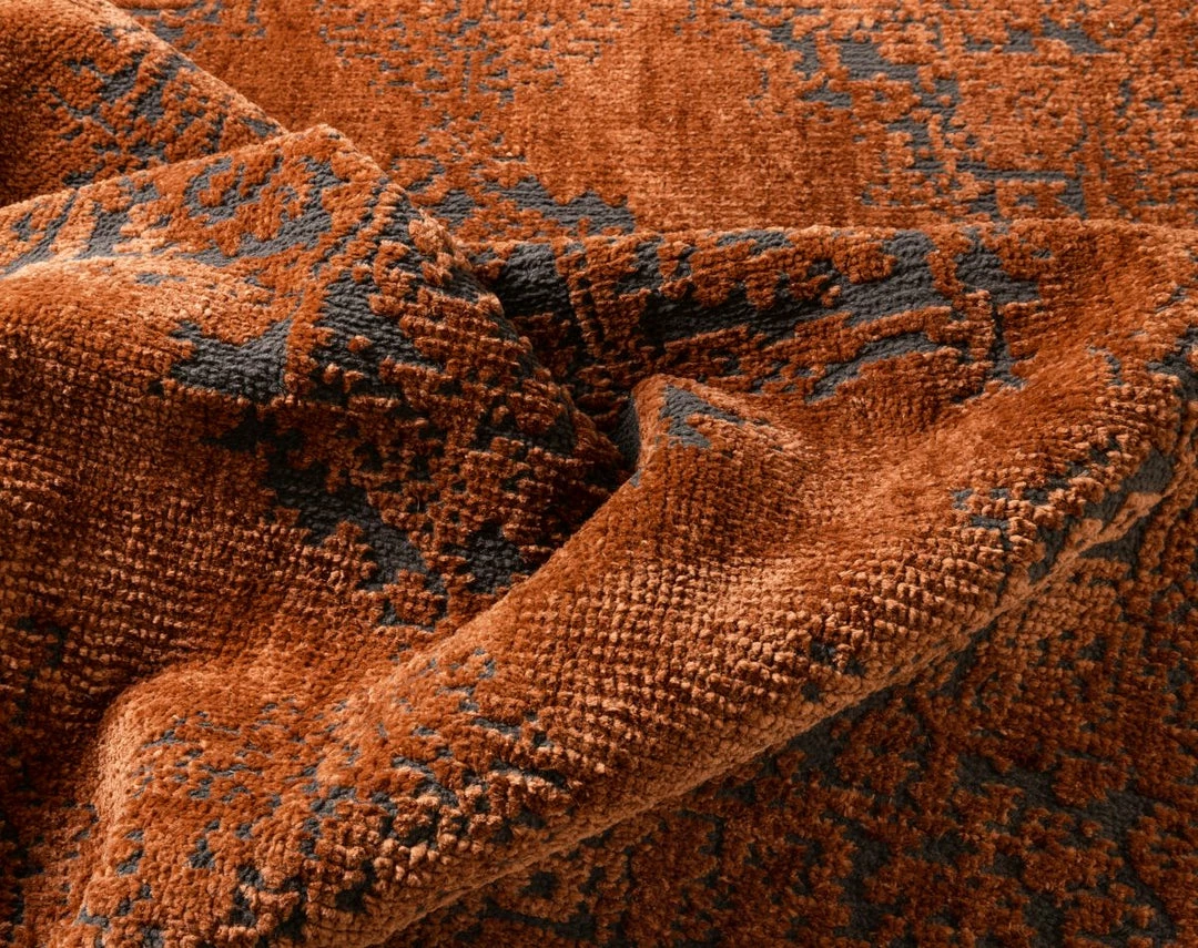 Well Woven Global Asgar Rust Modern Vintage Medallion Rug 8 Well Woven Global Asgar Rust Modern Vintage Medallion Rug