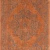 Well Woven Global Asgar Rust Modern Vintage Medallion Rug