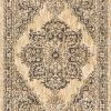 Well Woven Asgar Beige Modern Vintage Medallion Rug Global