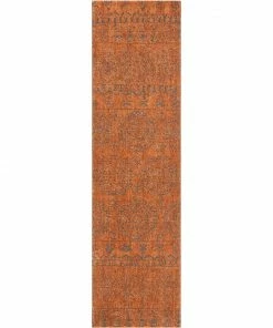 Well Woven Elodie Rust Modern Vintage Mediterranean Rug