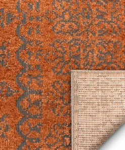 Well Woven Elodie Rust Modern Vintage Mediterranean Rug