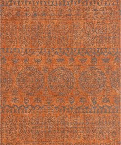 Well Woven Elodie Rust Modern Vintage Mediterranean Rug