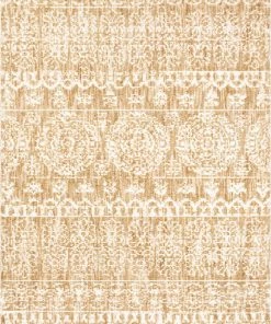 Well Woven Global Elodie Ivory Modern Vintage Mediterranean Rug 5'3" X 7'3"