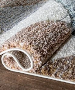 Well Woven Vintage Perseus Modern Geometric Ivory High-Low Shag Rug 18 Well Woven Vintage Perseus Modern Geometric Ivory High-Low Shag Rug