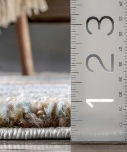 Well Woven Vintage Perseus Modern Geometric Ivory High-Low Shag Rug 20 Well Woven Vintage Perseus Modern Geometric Ivory High-Low Shag Rug