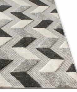 Well Woven Bela Grey Modern Indoor Outdoor Rug