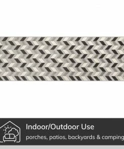 Well Woven Bela Grey Modern Indoor Outdoor Rug