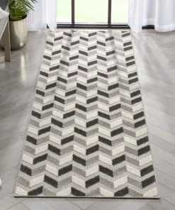 Well Woven Bela Grey Modern Indoor Outdoor Rug