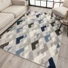Well Woven Beni Blue Modern Indoor Outdoor Rug
