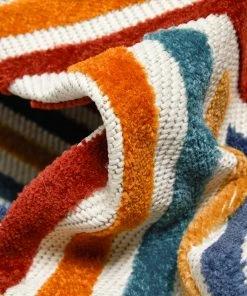 Well Woven Neema Modern Floral Indoor/Outdoor Terracotta High-Low Rug