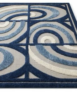 Well Woven Lucente Blue Modern Indoor Outdoor Rug 11 Well Woven Lucente Blue Modern Indoor Outdoor Rug
