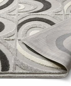 Well Woven Lucente Grey Modern Indoor Outdoor Rug