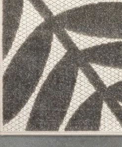 Well Woven Mariah Modern Floral Indoor/Outdoor Ivory High-Low Rug