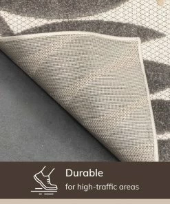 Well Woven Mariah Modern Floral Indoor/Outdoor Ivory High-Low Rug