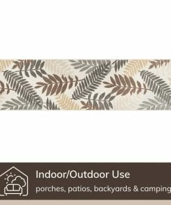 Well Woven Mariah Modern Floral Indoor/Outdoor Ivory High-Low Rug