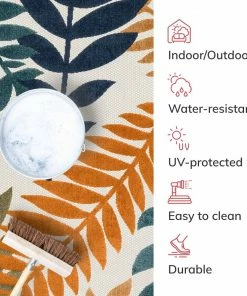 Well Woven Mariah Ivory Multi Tropical Indoor Outdoor Rug