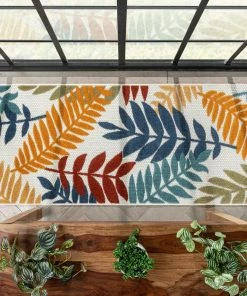 Well Woven Mariah Ivory Multi Tropical Indoor Outdoor Rug