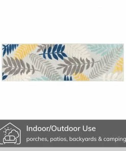 Well Woven Mariah Grey Tropical Indoor Outdoor Rug 27 Well Woven Mariah Grey Tropical Indoor Outdoor Rug