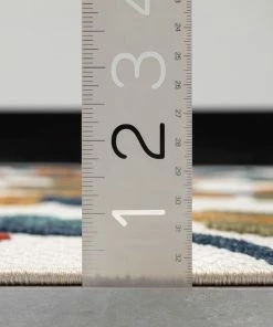 Well Woven Neveh Beige Modern Floral Indoor Outdoor Rug