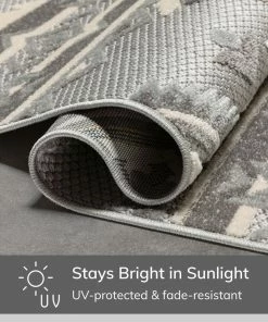 Well Woven Mamba Grey Modern Indoor Outdoor Rug 27 Well Woven Mamba Grey Modern Indoor Outdoor Rug