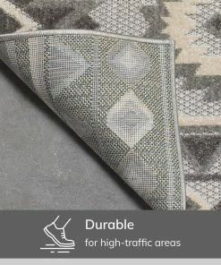 Well Woven Mamba Grey Modern Indoor Outdoor Rug 29 Well Woven Mamba Grey Modern Indoor Outdoor Rug