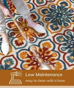 Well Woven Devotion Beige Modern Indoor Outdoor Rug