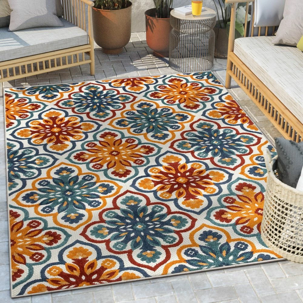 Well Woven Devotion Beige Modern Indoor Outdoor Rug 1 Well Woven Devotion Beige Modern Indoor Outdoor Rug