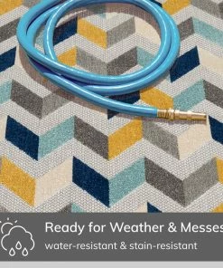 Well Woven Bela Blue Modern Indoor Outdoor Rug 17 Well Woven Bela Blue Modern Indoor Outdoor Rug