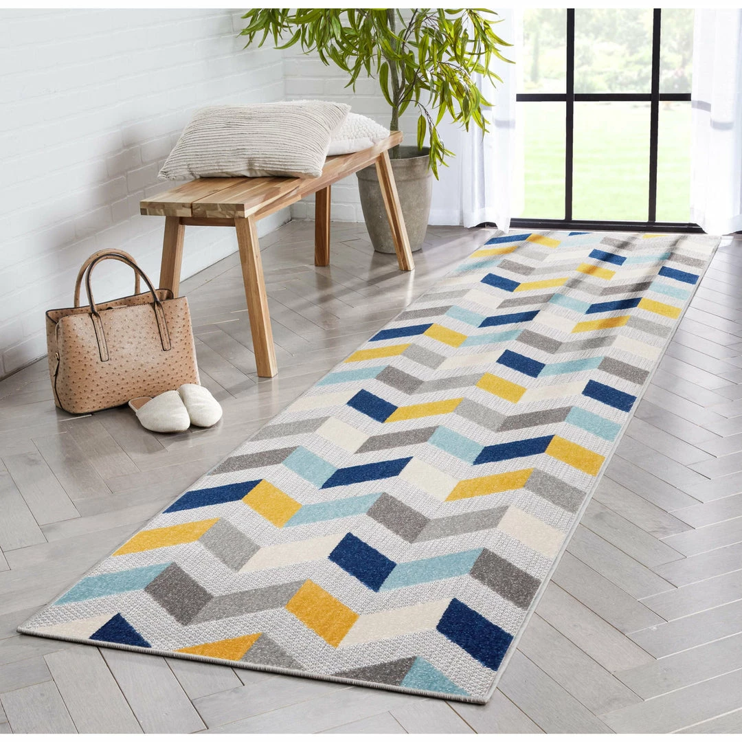 Well Woven Bela Blue Modern Indoor Outdoor Rug 15 Well Woven Bela Blue Modern Indoor Outdoor Rug