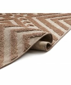 Well Woven Metier Brown Modern Indoor Outdoor Rug