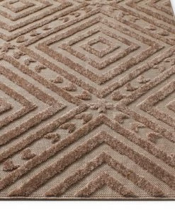 Well Woven Metier Brown Modern Indoor Outdoor Rug